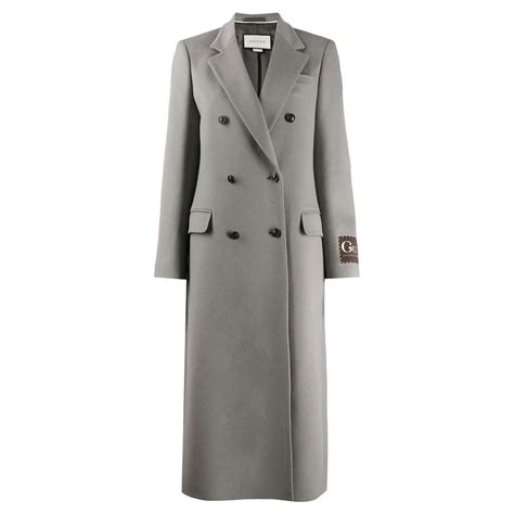 grey wool coat gucci womens|Gucci wool jacket.